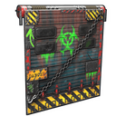 Toxic Garage Door - Rust-Skin für Garagentor