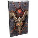 Molten Visage Metal Door - Rust-Skin für Blechtür