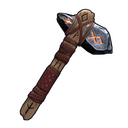 Ancient Runic Stone Hatchet - Rust-Skin für Steinbeil