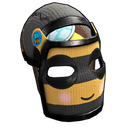Bee Cosplay Facemask - Rust-Skin für Metall Maske