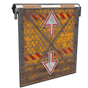 Elevator Garage Door - Rust-Skin für Garagentor