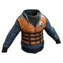 Kayak Hoodie - Rust-Skin für Kapuzenjacke