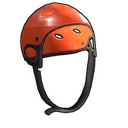 Kayak Helmet - Rust-Skin für Metall Maske