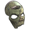 Franken-Facemask - Rust-Skin für Metall Maske