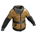 Caution Hoodie - Rust-Skin für Kapuzenjacke