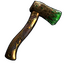 Emerald Relic Hatchet