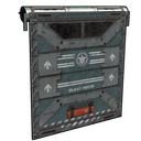 Marine Blast Door - Rust-Skin für Garagentor