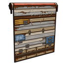 Pixel Garage Door - Rust-Skin für Garagentor