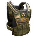 Poison Armor Plate - Rust-Skin für Metall Brustplatte