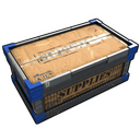 Supplies Box - Rust-Skin für Große Holzkiste