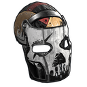 Uproar Facemask - Rust-Skin für Metall Maske