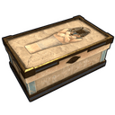Hieroglyphic Large Box - Rust-Skin für Große Holzkiste