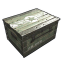 Army Supply Box - Rust-Skin für Holzkiste