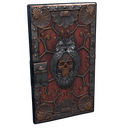 Wild Owl Door - Rust-Skin für Blechtür