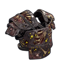 Metal Zombie Vest - Rust-Skin für Verkehrsschild-Jacke