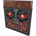 Double Door from Hell Sheet Metal Double Door Rust skin