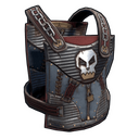 Punkish Chestplate - Rust-Skin für Metall Brustplatte