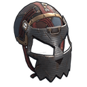 Punkish Facemask - Rust-Skin für Metall Maske
