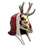 Rudolph Skull Mask