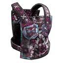 Apocalyptic Knight Chest Plate - Rust-Skin für Metall Brustplatte