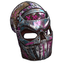 Apocalyptic Knight Facemask - Rust-Skin für Metall Maske