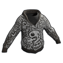 Doodle Hoodie - Rust-Skin für Kapuzenjacke