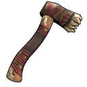 Toothed Hatchet - Rust-Skin für Beil