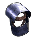 Solar Panel Helmet - Rust-Skin für Kaffedosenhelm