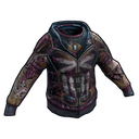 Apocalyptic Knight Hoodie - Rust-Skin für Kapuzenjacke