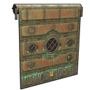 Deep Sea Garage Door - Rust-Skin für Garagentor