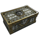 Egiptu Box - Rust-Skin für Große Holzkiste