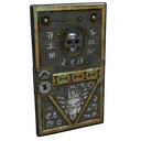 Egiptu Door - Rust-Skin für Blechtür
