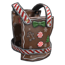 Naughty Gingerbread Chestplate - Rust-Skin für Metall Brustplatte