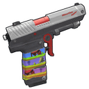 Nineties Zapper - Rust-Skin für Halbautomatische Pistole