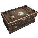 Large Suitcase - Rust-Skin für Große Holzkiste