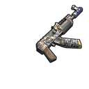 Huntsman AK47 - Rust-Skin für Sturmgewehr