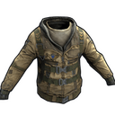 Airman Hoodie - Rust-Skin für Kapuzenjacke