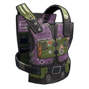 Vandal Chest Plate - Rust-Skin für Metall Brustplatte