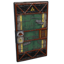 Oil Rig Door - Rust-Skin für Blechtür