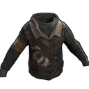 Railway Engineer Hoodie - Rust-Skin für Kapuzenjacke