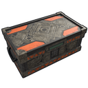 Digital Security Box - Rust-Skin für Große Holzkiste