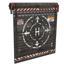Minicopter Hangar Door - Rust-Skin für Garagentor