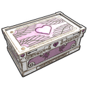 Box of Hearts - Rust-Skin für Große Holzkiste