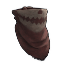 Burlap Bandit Bandana - Rust-Skin für Halstuch