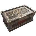 Pharaoh Mummy Box - Rust-Skin für Große Holzkiste
