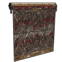 Brutal Jaws Garage Door - Rust-Skin für Garagentor