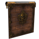 Cursed Pirate Garage Door - Rust-Skin für Garagentor