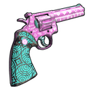 Pink Death Python - Rust-Skin für Python Revolver