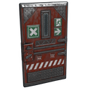 Emergency Exit Door - Rust-Skin für Blechtür