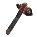 Dragon Glass Stone Hatchet - Rust-Skin für Steinbeil